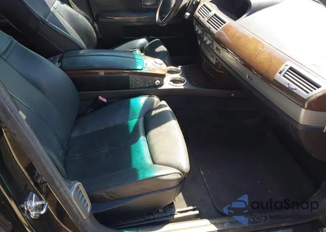 2008 BMW 750Li z USA, uszkodzony, nr VIN WBAHN83518DT83409